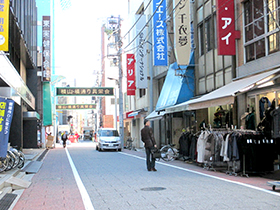 日本橋横山町馬丁問屋街・新道通り会